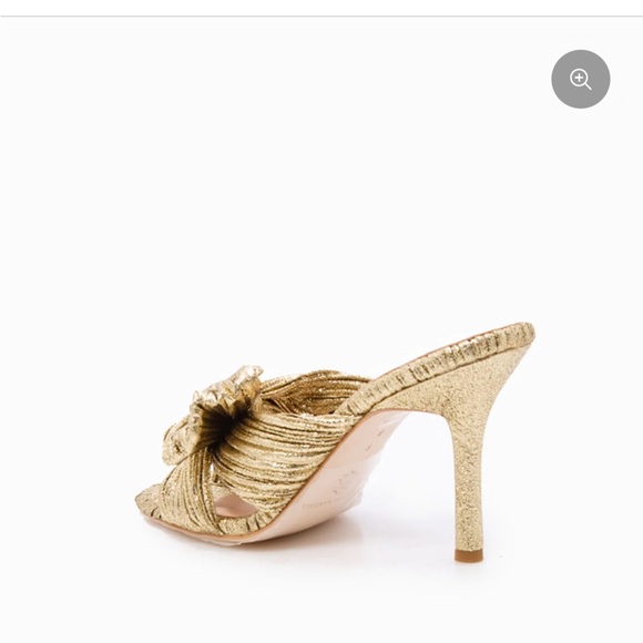 Claudia pleated bow mule loeffler Randall 7 - Picture 4 of 5